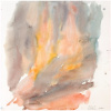 Sarjasta nuotiotulia / From the Series of Campfires, 2014, akvarelli / watercolour, 30 x 30 cm
